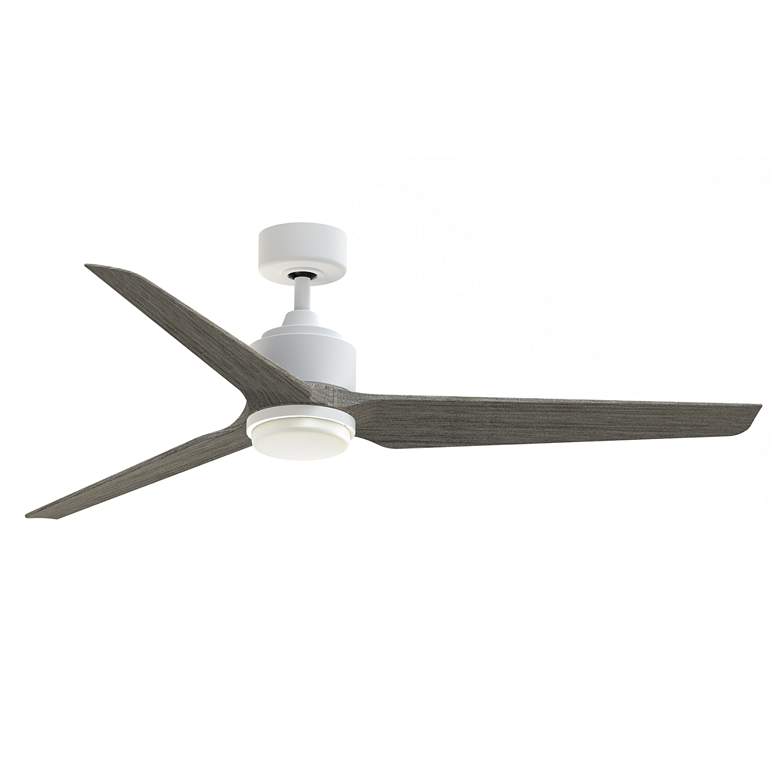 Image 1 Fanimation TriAire Custom - 60 inch - MWW with WEW Blades and LED LK