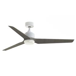Fanimation TriAire Custom - 60 inch - MWW with WEW Blades and LED LK