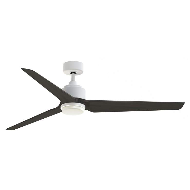 Image 1 Fanimation TriAire Custom - 64 inch - MWW with DWAW Blades and LED LK