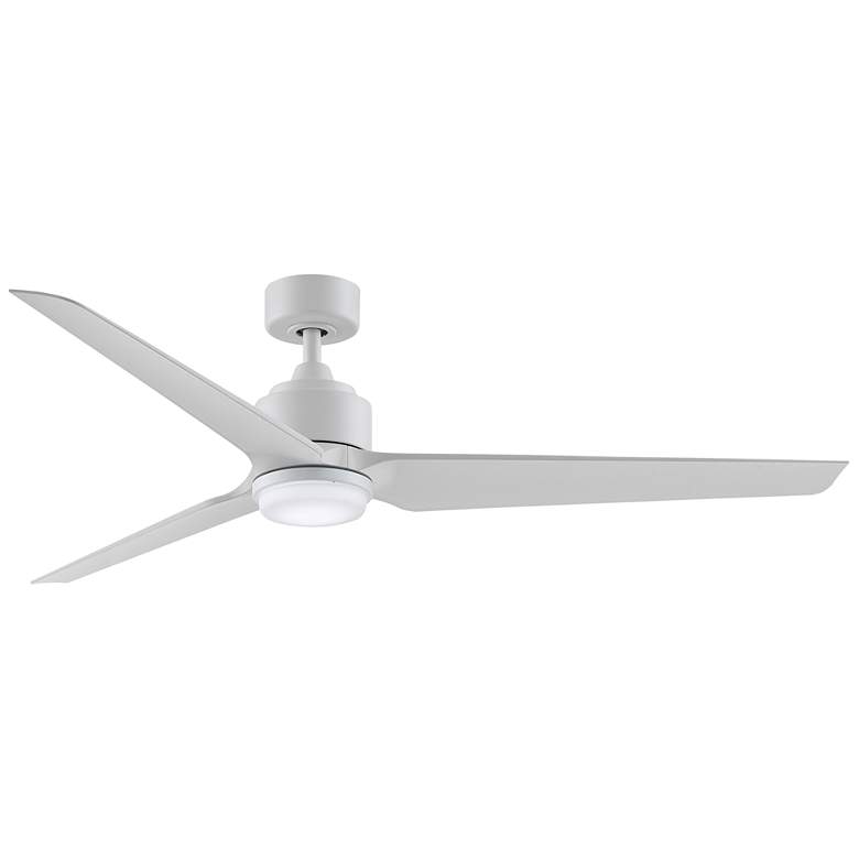 Image 1 Fanimation TriAire Custom - 64 inch - MWW with MWW Blades and LED LK