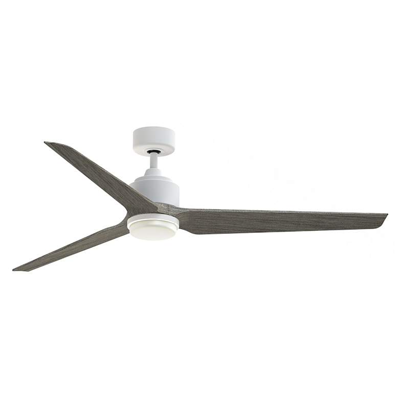 Image 1 Fanimation TriAire Custom - 64 inch - MWW with WEW Blades and LED LK