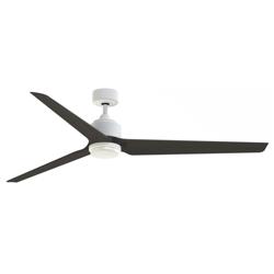 Fanimation TriAire Custom - 72 inch - MWW with DWAW Blades and LED LK