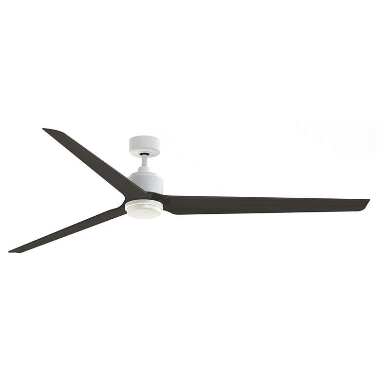 Image 1 Fanimation TriAire Custom - 84 inch - MWW with DWAW Blades and LED LK