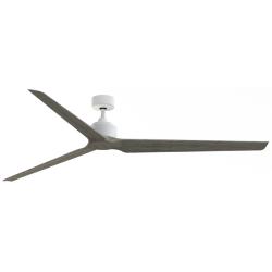 Fanimation TriAire Custom - 84 inch - MWW with WEW Blades