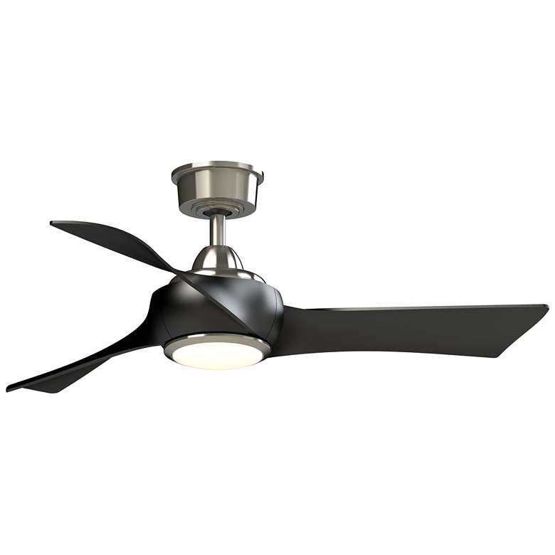 Image 1 Fanimation Wrap Custom - 44 inch - BN with BL Blades and LED LK