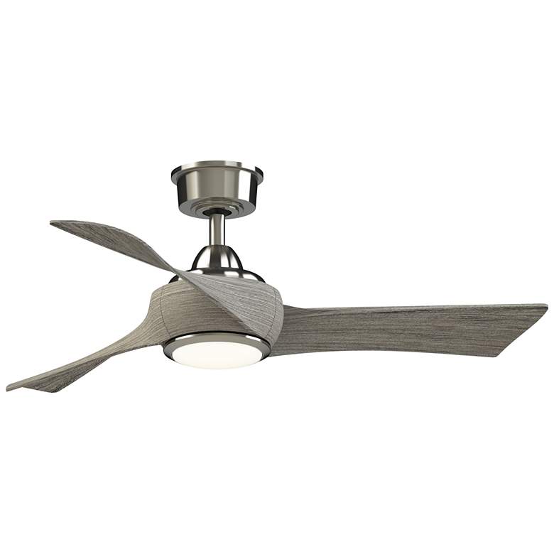 Image 1 Fanimation Wrap Custom - 44 inch - BN with WE Blades and LED LK