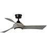 1_Fanimation Wrap Custom - 48 inch - BL with WE Blades and LED LK