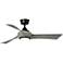 Fanimation Wrap Custom - 48 inch - BL with WE Blades and LED LK