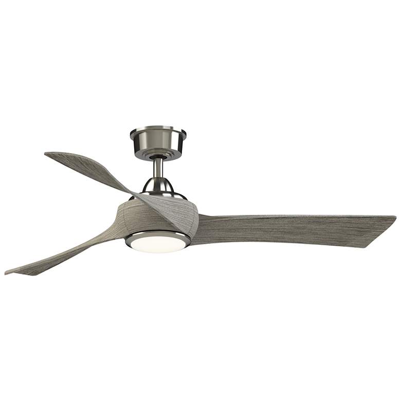 Image 1 Fanimation Wrap Custom - 52 inch - BN with WE Blades and LED LK