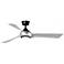 Fanimation Wrap Custom - 56 inch - BL with BN Blades and LED LK