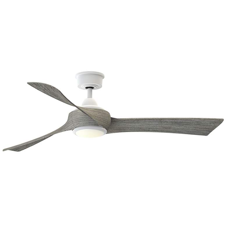 Image 1 Fanimation Wrap Custom - 56 inch - MW with WE Blades and LED LK