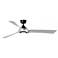 Fanimation Wrap Custom - 64 inch - BL with BN Blades and LED LK