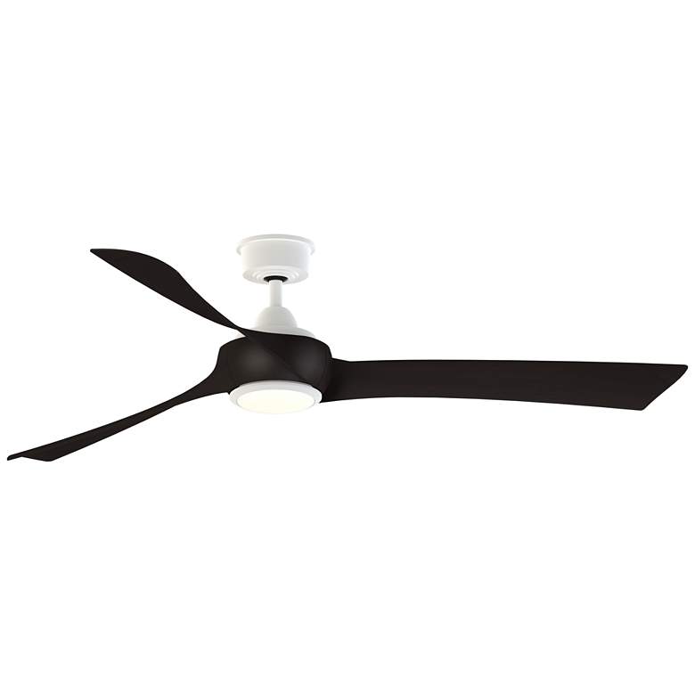 Image 1 Fanimation Wrap Custom - 64 inch - MW with DWA Blades and LED LK