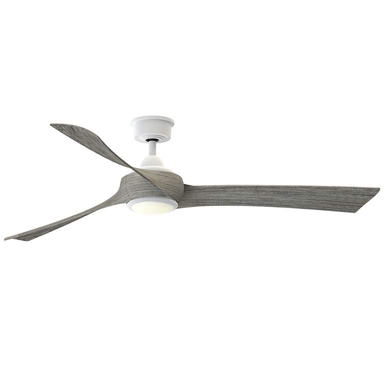 Image 1 Fanimation Wrap Custom - 64 inch - MW with WE Blades and LED LK