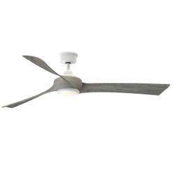Fanimation Wrap Custom - 64 inch - MW with WE Blades and LED LK