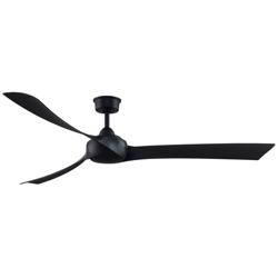 Fanimation Wrap Custom - 72 inch - BL with BL Blades