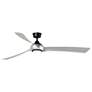 1_Fanimation Wrap Custom - 72 inch - BL with BN Blades and LED LK