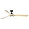 Fanimation Wrap Custom - 72 inch - BL with N Blades and LED LK