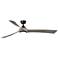 Fanimation Wrap Custom - 72 inch - BL with WE Blades and LED LK
