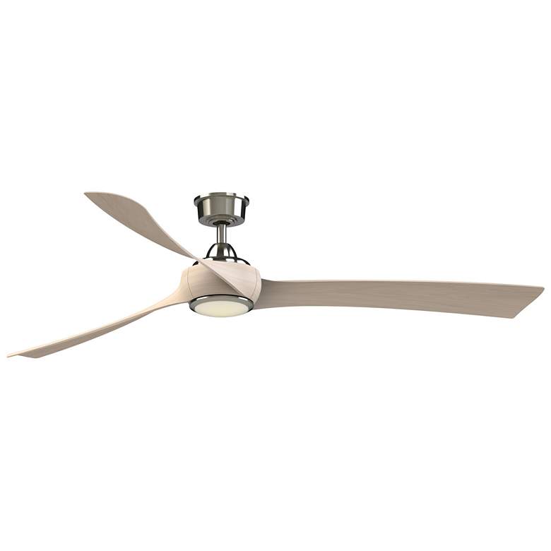 Image 1 Fanimation Wrap Custom - 72 inch - BN with WW Blades and BN LK