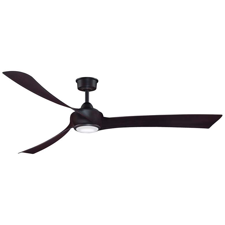 Image 1 Fanimation Wrap Custom - 72 inch - DZ with DWA Blades and LED LK
