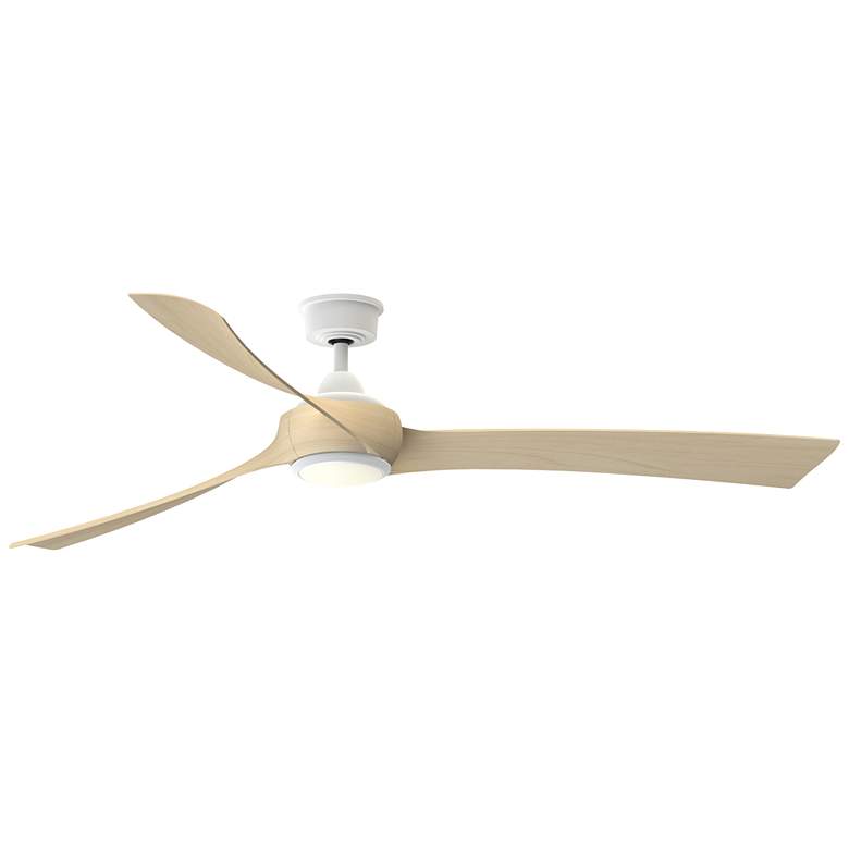 Image 1 Fanimation Wrap Custom - 72 inch - MW with N Blades and LED LK