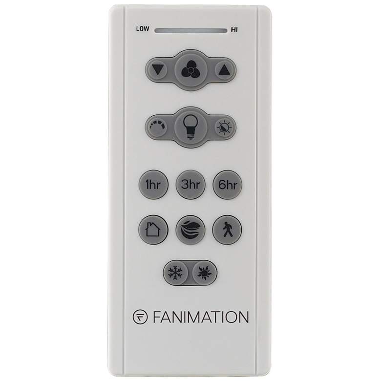 Image 2 Fanimation Wrap Custom - 84 inch - BL with BL Blades and LED LK more views