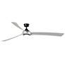 1_Fanimation Wrap Custom - 84 inch - BL with BN Blades and LED LK