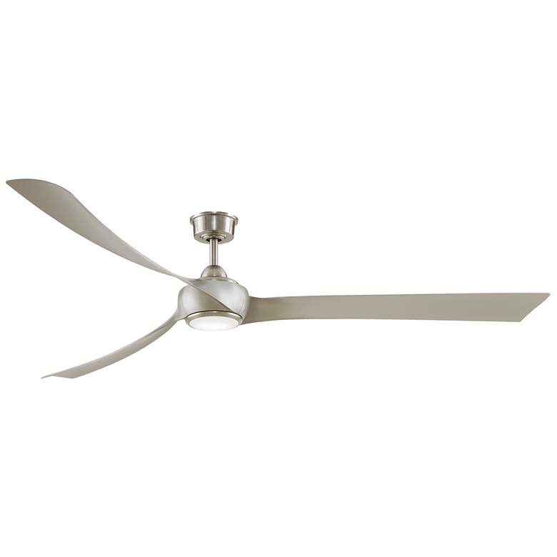Image 1 Fanimation Wrap Custom - 84 inch - BN with BN Blades and LED LK