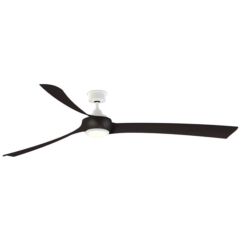 Image 1 Fanimation Wrap Custom - 84 inch - MW with DWA Blades and LED LK