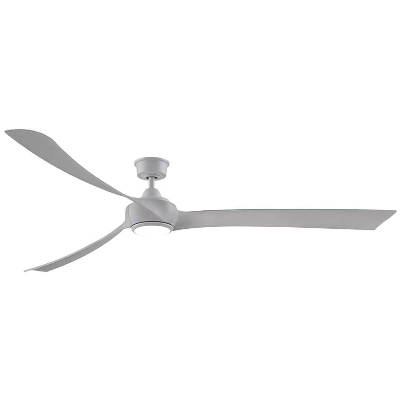 Image 1 Fanimation Wrap Custom - 84 inch - MW with WW Blades and LED LK