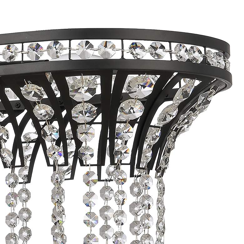 Image 4 Fantania 36" Wide Oil-Rubbed Bronze Linear Chandelier more views
