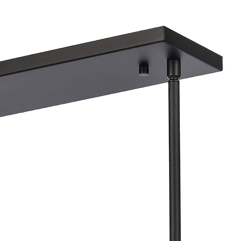 Image 5 Fantania 36" Wide Oil-Rubbed Bronze Linear Chandelier more views