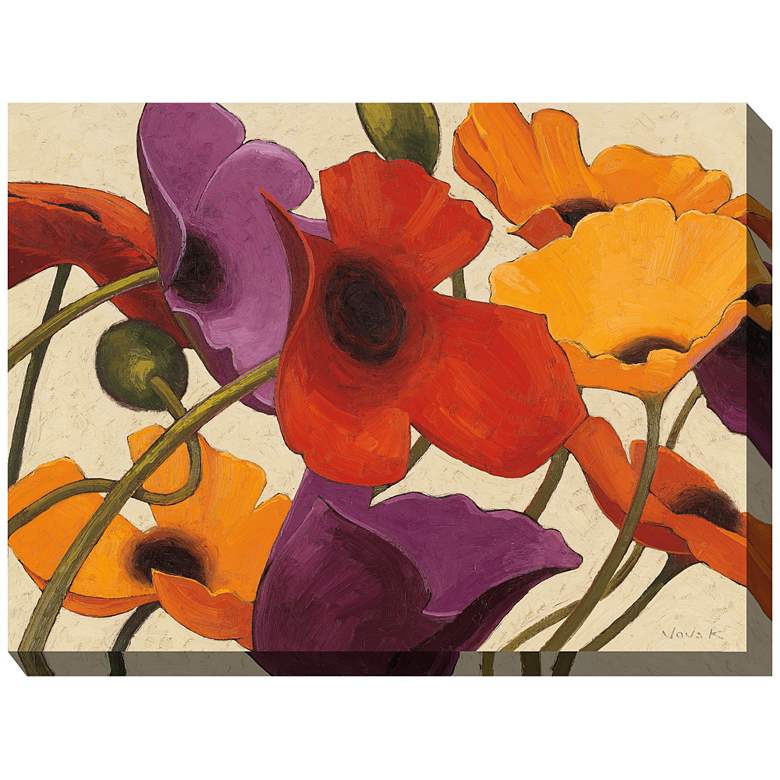 Image 1 Fantastical 40" Wide All-Weather Outdoor Canvas Wall Art