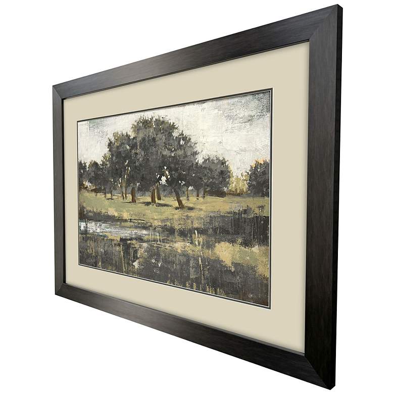 Image 2 Far Away Landscape 49"W x 37"H Framed Art more views