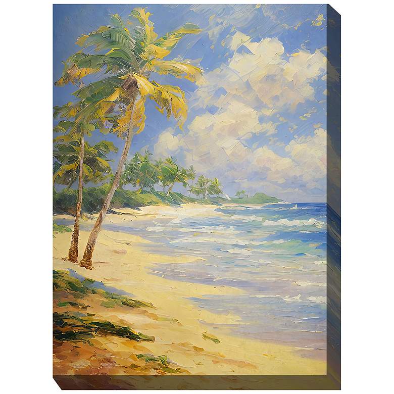 Image 1 Faraway Island Outdoor Canvas Art
