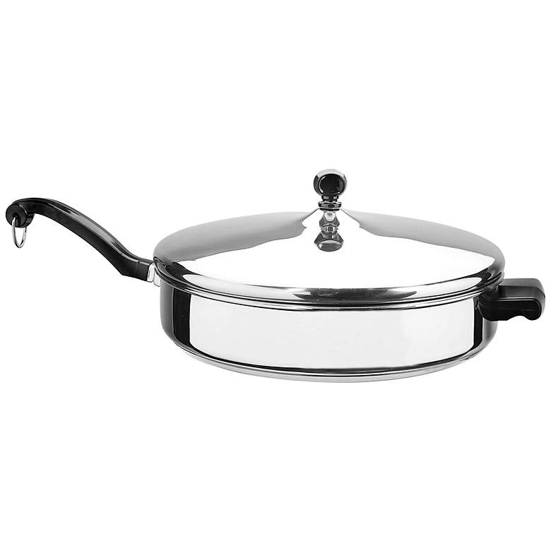 Image 1 Farberware 4.5-Quart Saute Pan with Helper Handle