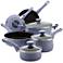 Farberware New Traditions 12-Piece Speckled Cookware Set