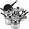 Farberware Stainless Steel 14-Piece Cookware Set