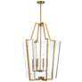 1_Farell 4-Light Pendant in Warm Brass