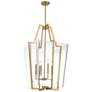 3_Farell 4-Light Pendant in Warm Brass more views