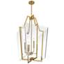 4_Farell 4-Light Pendant in Warm Brass more views