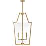 5_Farell 4-Light Pendant in Warm Brass more views