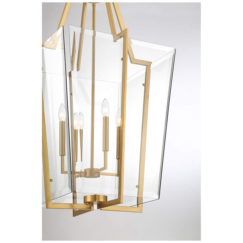 Image 6 Farell 4-Light Pendant in Warm Brass more views