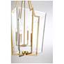 6_Farell 4-Light Pendant in Warm Brass more views