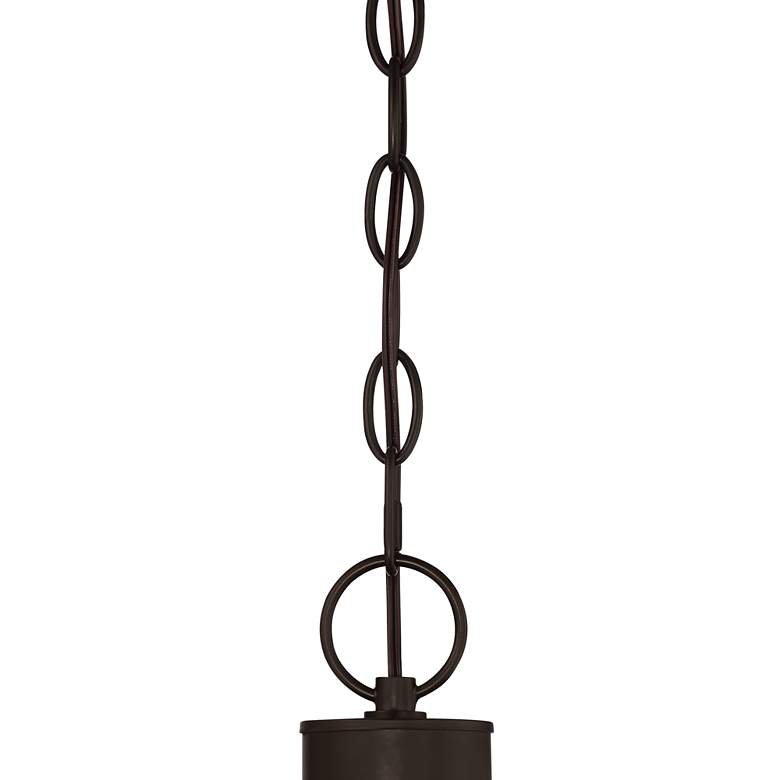 Image 4 Farington 30" Wide Bronze Seeded Glass 8-Light Ring Chandelier more views