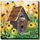 Farm Bird 24" Square All-Weather Outdoor Canvas Wall Art