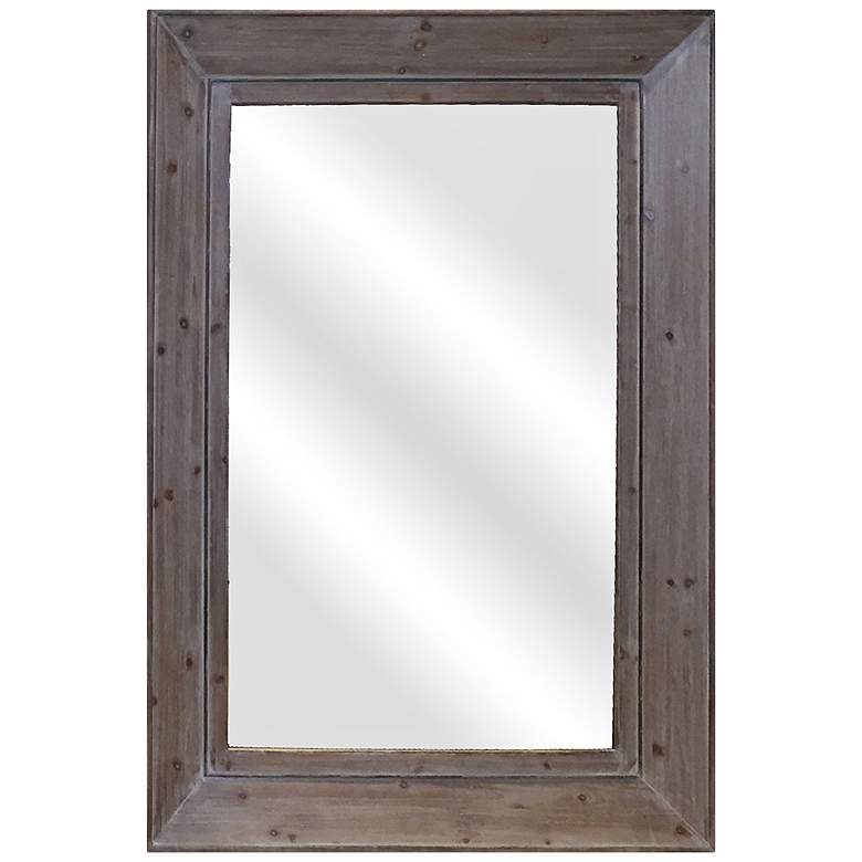 Image 1 Farm House IV Natural 35" x 47" Wall Mirror