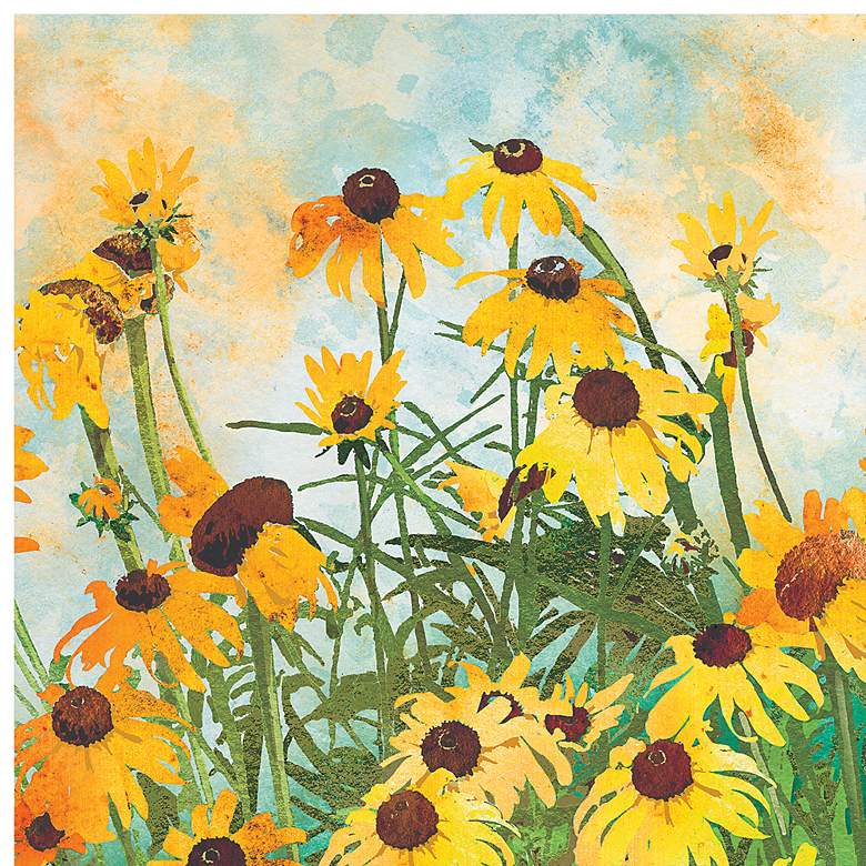 Image 3 Farmer's Field 24" Square Outdoor Canvas Wall Art more views