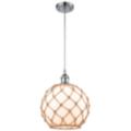 Innovations Lighting Farmhouse Rope Chrome Collection